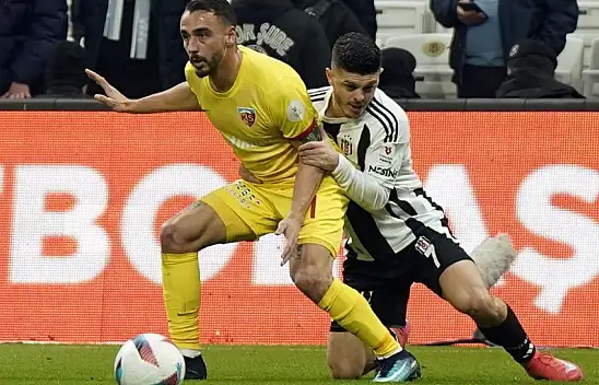 Kayserispor Beşiktaş'a yine mağlup oldu!