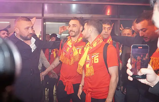 Kayserispor coşkuyla karşılandı!