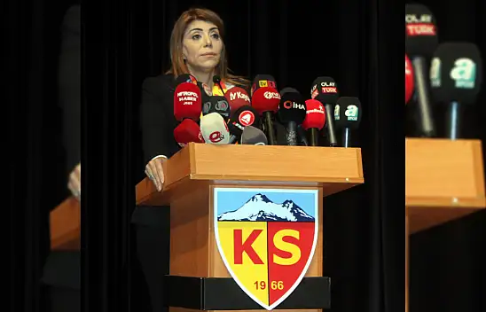 Kayserispor'da Başkan Berna Gözbaşı sesleri!