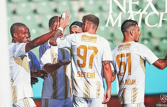 Kayserispor'da bir yarış daha başladı!