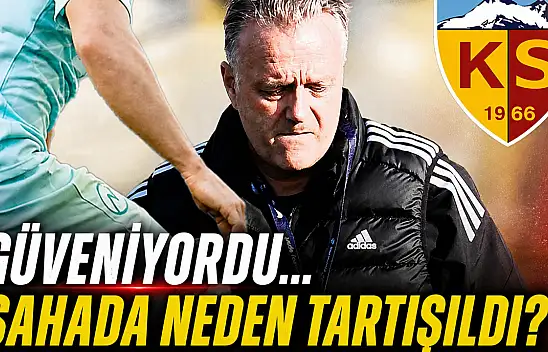 Kayserispor'da Erling Moe'nin güvendiği isim soru işareti bıraktı!