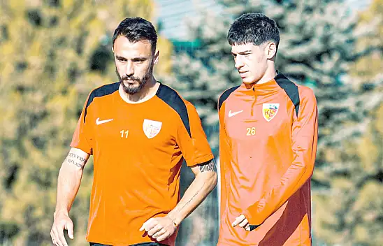 Kayserispor'da futbolcular antrenmana çıktı mı?
