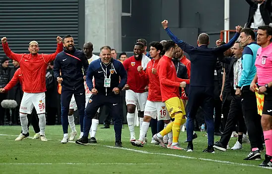 Kayserispor'da maç sonu büyük sevinç!