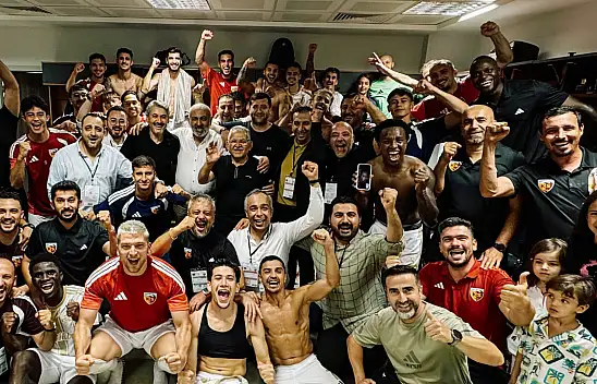 Kayserispor'da umut veren başlangıç! Soyunma odasında dikkat çeken görüntü