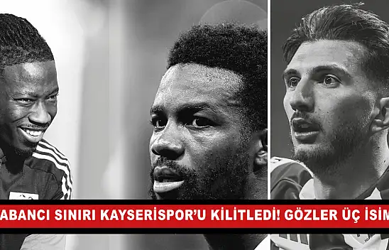 Kayserispor'da yabancı krizi! Hangi iki isimle yollar ayrılacak?