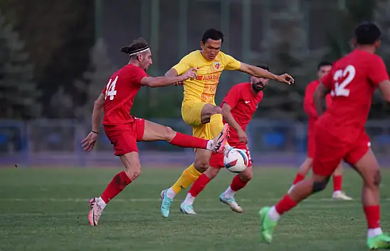 Kayserispor'dan moral galibiyeti