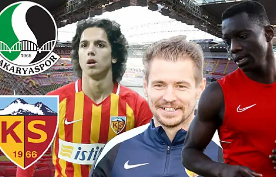 Kayserispor'dan sonra Sakaryaspor'un yolunu tuttular!