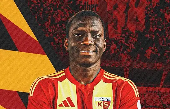 Kayserispor'dan Yaw Ackah açıklaması...