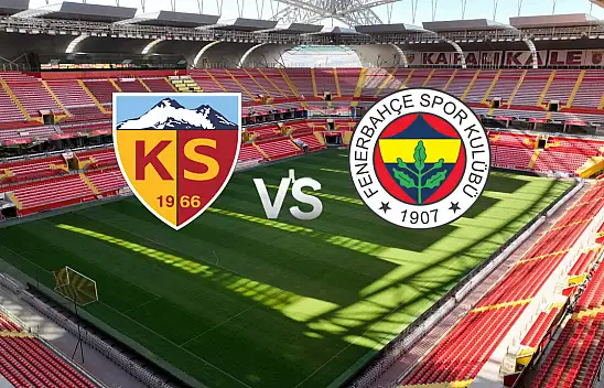 Kayserispor-Fenerbahçe öncesi kritik liste: 11 futbolcu sınırda