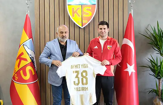 Kayserispor forması verildi, Yıldırım'dan dikkat çeken mesaj geldi