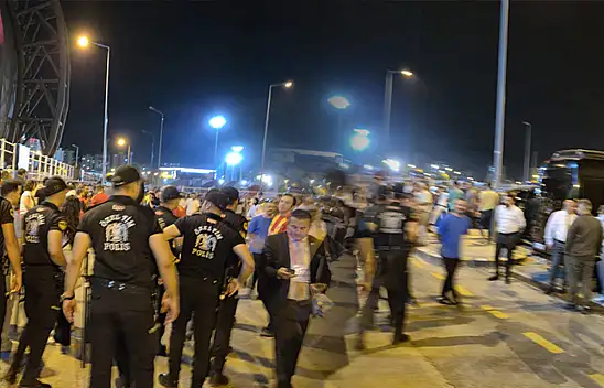 Kayserispor-Galatasaray maçında yoğun güvenlik önlemi