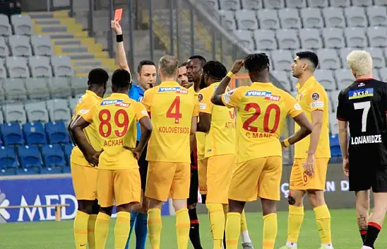Kayserispor rekor ceza yedi