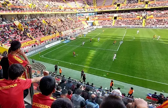 Kayserispor –Samsunspor maçında unutulmaz sürpriz!