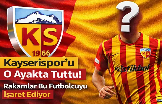 Kayserispor'u yarışta tutan isim belli oldu!