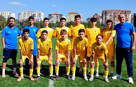 Kayserispor U14 Takımı Ankara'dan şen döndü!