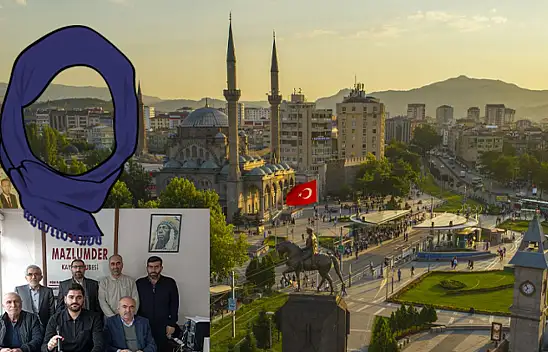 Kıbrıs'taki başörtüsü yasağı Kayseri'de büyük tepki topladı!