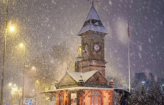 Kış geldi - Kayseri'ye uyarı da geldi!