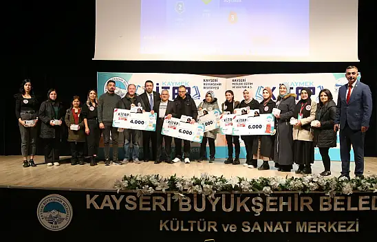 Kitap yarışmasında ödüller sahiplerini buldu