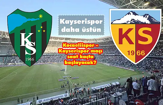 Kocaelispor - Kayserispor maçında çarpıcı ayrıntı!