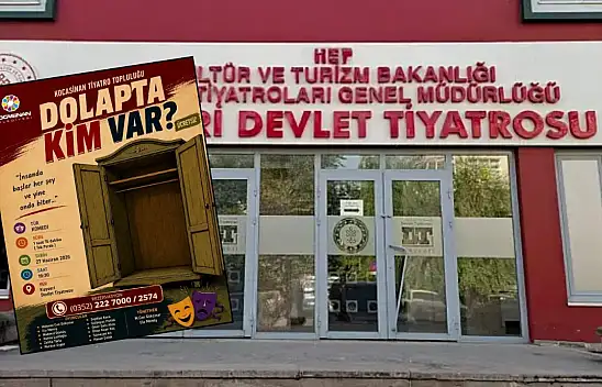 Kocasinan'da kahkaha tufanı yaşanacak: Tiyatro oyunu için geri sayım başladı!