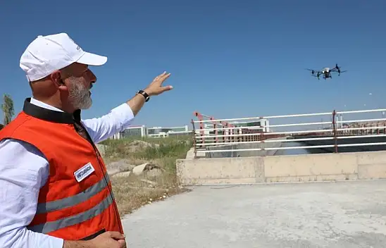 Kocasinan, İlaçlama Uygulaması İçin Drone'larla Harekete Geçti
