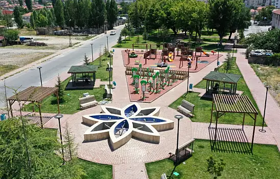 Kocasinan parklarında yenilik rüzgarı...