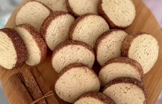 Kütük Kurabiye – Az Malzemeli Kurabiye Tarifi- Pratik Tatlı Tarifi