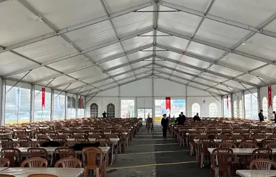 Melikgazi Belediyesi'nin iftar çadırı menüsü belli oldu