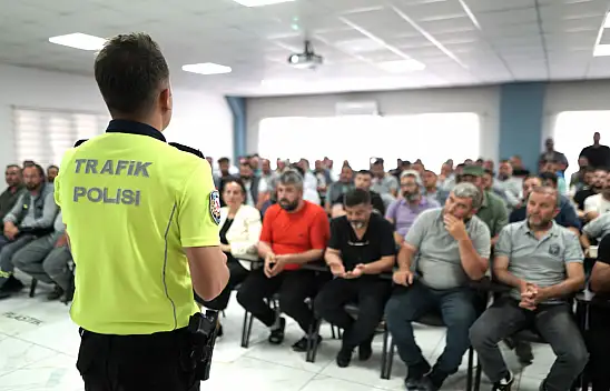 Melikgazi Belediyesi personellerine Trafik, İş Sağlığı ve Güvenliği Eğitimi düzenledi