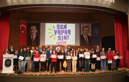 Melikgazi'de minik müzisyenler ödüllendirildi!