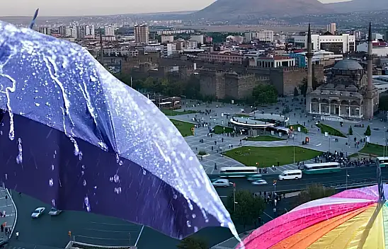 Meteoroloji saat verdi: Kayseri'de sağanak başlıyor!
