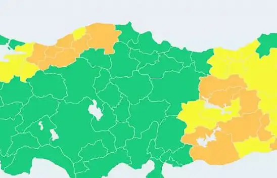 Meteorolojiden 14 il için ciddi uyarı – Kayseri de var!