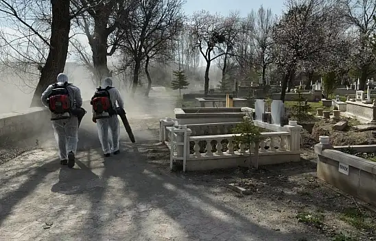 Mezarlıklar Bayram Ziyaretine Hazır