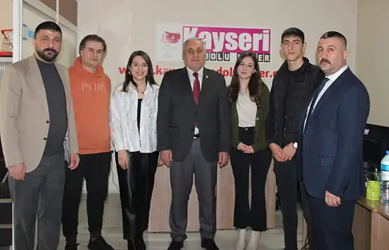 MHP İl Başkanı'ndan Gazetemize Ziyaret