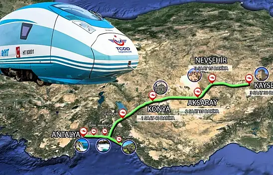Nevşehir'e, Kayseri-Antalya Hızlı Tren hattı yanıtı: Proje rafa mı kalktı?