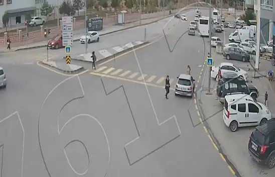 Niğde'deki kaza kameralarda