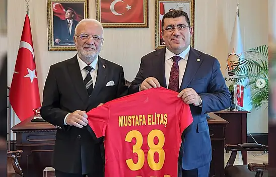 Nurettin Açıkalın Ankara'da Mustafa Elitaş'ı ziyaret etti! Kayserispor'un hedefleri masaya yatırıldı!