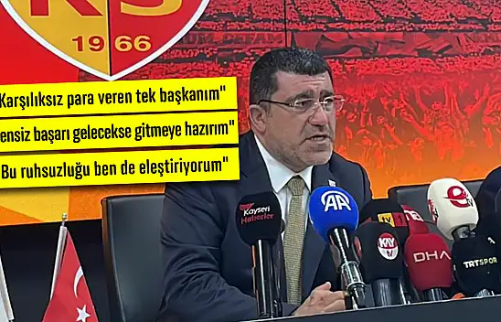 Nurettin Açıkalın'dan dikkat çeken açıklamalar: Kulübün anahtarını veririm