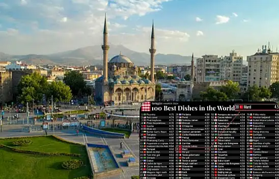 O yemeğimiz dünyada 38. sırada!