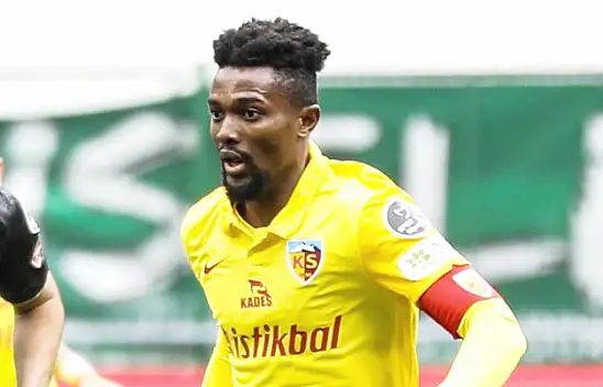 Oliver Mensah'dan Kayserispor'a duygusal mesaj