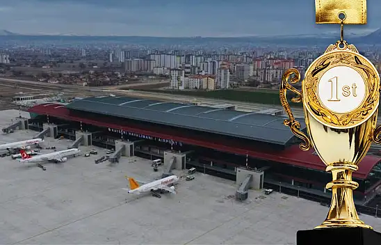 Orta Anadolu'nun lideri Kayseri Havalimanı! Rakamlar konuştu: 1.2 Milyon!