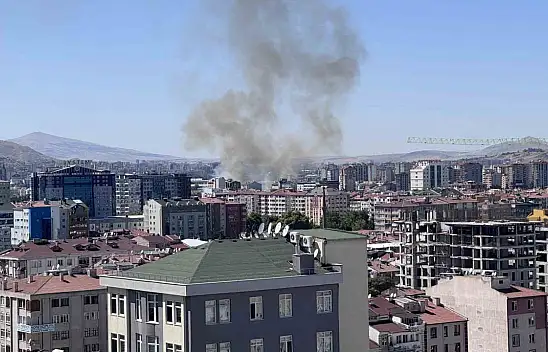 Kayseri'de 6 dönüm alan kül oldu
