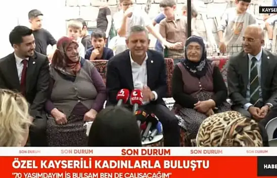 Özgür Özel'den olay gaf: İnşallah Kayseri'ye CHP'li belediye getireceğiz!