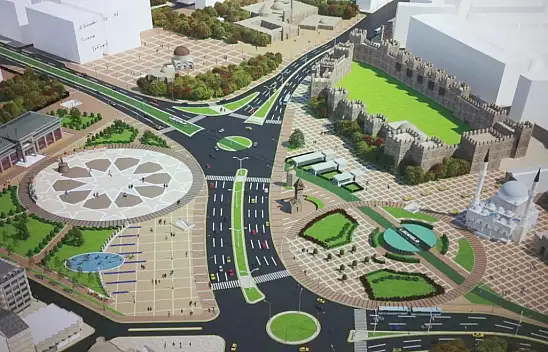 Kayseri Cumhuriyet Meydanı Dünya İle Yarışacak!