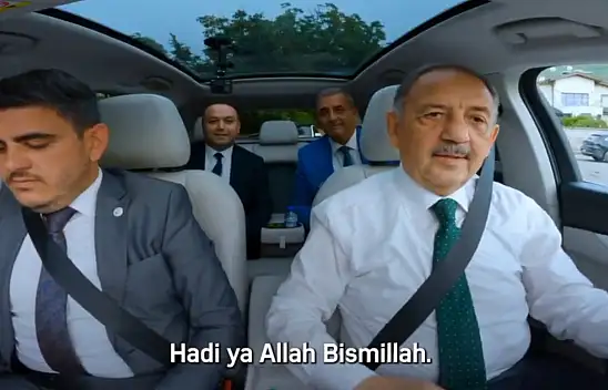 Özhaseki Togg ile Kayseri'yi turladı! İşte o anlar..