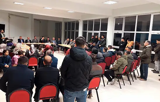 Özkırış Bünyan'da projelerini anlattı