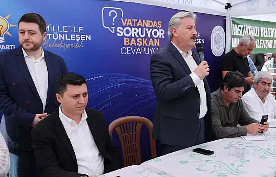 Palancıoğlu Melikgazi'nin yatırımlarını anlattı