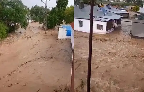 Pınarbaşı'da korkunç görüntü!