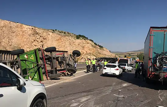 Pınarbaşı'da zincirleme kaza!