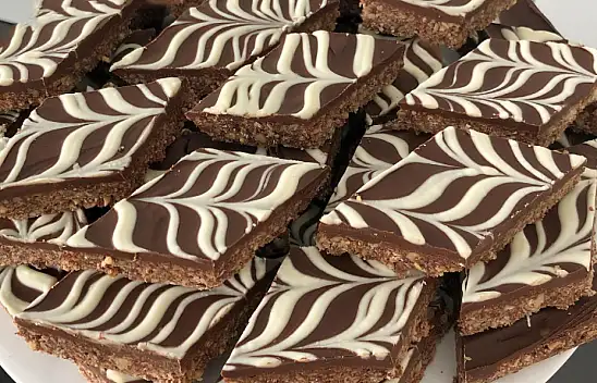 Pişmeyen Kurabiye Tarifi – Mermer Kurabiye Tarifi - Çay Yanına Tatlı Tarifi